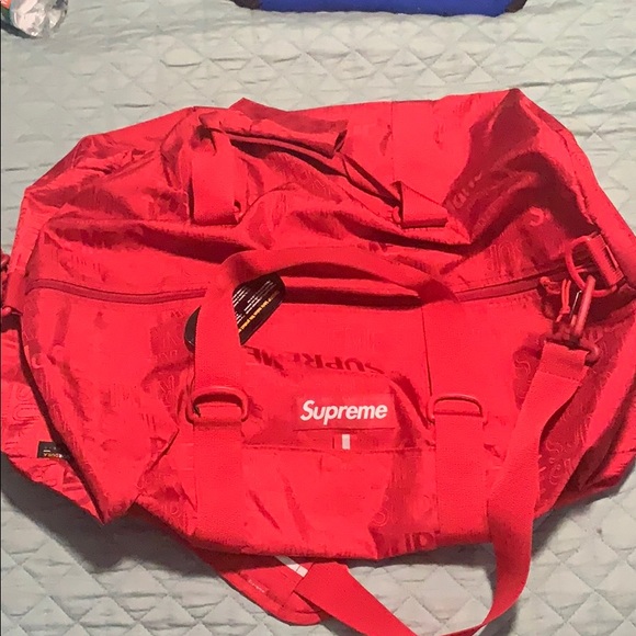 Supreme, Bags, Supreme Duffel Bag Ss9